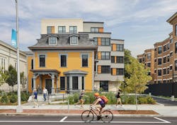 Frost Terrace affordable housing project in Cambridge, Mass. Photo © Robert Benson Photography; Before: Bruner/Cott Frost Terrace affordable housing project in Cambridge, Mass. Photo © Robert Benson Photography; Before: Bruner/Cott