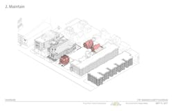 Before And After Site Plans For The Frost Terrace Affordable Housing Project, Cambridge, Mass Before And After Site Plans For The Frost Terrace Affordable Housing Project, Cambridge, Mass