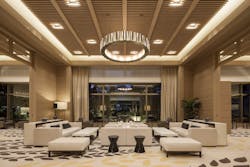 Sun City Minato Mirai lobby, Tokyo Bay Sun City Minato Mirai lobby, Tokyo Bay