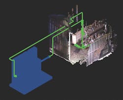 Scan of a fuel gas preheater Scan of a fuel gas preheater
