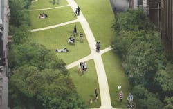 Loop NYC park close up Loop NYC park close up