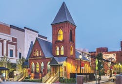 The First Spiritualist Church Was Relocated Whole In One Day To Make Way For The Casino’s Gaming Floor The First Spiritualist Church Was Relocated Whole In One Day To Make Way For The Casino’s Gaming Floor