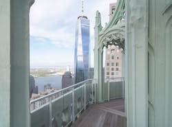 Wrap around observatory deck Wrap around observatory deck