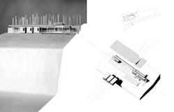 Omar Gandhi Model And Project Axonometric For The Lookout Omar Gandhi Model And Project Axonometric For The Lookout