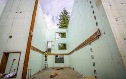 Roost Project - Nudura ICF Wall Construction Roost Project - Nudura ICF Wall Construction