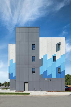 Tested to meet rigorous fire performance standards, ALPOLIC fr enables safe and beautiful design Tested to meet rigorous fire performance standards, ALPOLIC fr enables safe and beautiful design