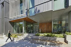 Side entrance at UCSF Nancy Friend Pritzker Psychiatry Building Side entrance at UCSF Nancy Friend Pritzker Psychiatry Building