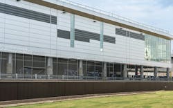 Long View of Airport Terminal Featuring CENTRIA Insulated Metal Panels Long View of Airport Terminal Featuring CENTRIA Insulated Metal Panels