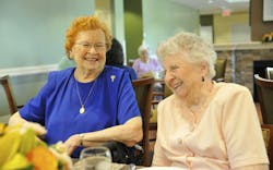 Senior Living Design After COVID-19 - Pair Dining Senior Living Design After COVID-19 - Pair Dining