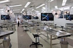 Rowan University Cooper Medical School gross anatomy laboratory Rowan University Cooper Medical School gross anatomy laboratory