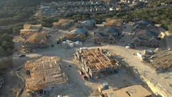 Big Haus Multifamily Structures Before Strengthening The Walls And Sloped Roofs With Force Field® Weather Barrier System Big Haus Multifamily Structures Before Strengthening The Walls And Sloped Roofs With Force Field® Weather Barrier System