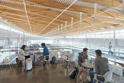 Seattle Tacoma International AIrport Concourse D Annex int 2 Seattle Tacoma International AIrport Concourse D Annex int 2
