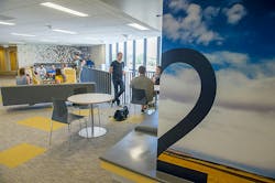 Interior residence hall Yellowstone at Montana State University Interior residence hall Yellowstone at Montana State University