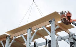 Engineered Wood Products And Mass Timber Can Be Ordered In Custom And Longer Lengths And Even Pre Cut Framing Packages, All Of Which Help Reduce Construction Waste Engineered Wood Products And Mass Timber Can Be Ordered In Custom And Longer Lengths And Even Pre Cut Framing Packages, All Of Which Help Reduce Construction Waste