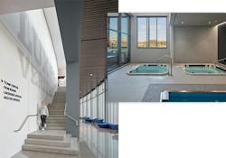 Stairs and lobby Stairs and lobby