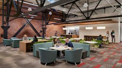 Academic Staff Collaborating In A Variety Of Spaces Academic Staff Collaborating In A Variety Of Spaces