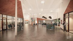 Adaptive reuse rec center interior Adaptive reuse rec center interior