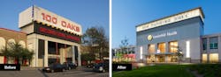 Above is a before and after shot taken of our work at One Hundred Oaks Mall Above is a before and after shot taken of our work at One Hundred Oaks Mall