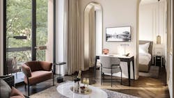 Executive suite at the Hotel Rome Ambasciatori Executive suite at the Hotel Rome Ambasciatori