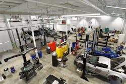 McCluskey Headquarters garage McCluskey Headquarters garage