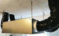 ERV Ceiling Installation ERV Ceiling Installation