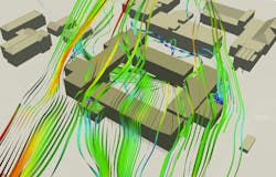 Wind modeling schematic design Wind modeling schematic design