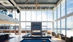 Franklin Tower, Philadelphia interior Franklin Tower, Philadelphia interior