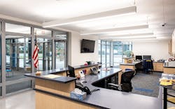 Gaffney Elementary School Uses Multifunctional, Fire Rated Glass In Its Main Office And Entry Vestibule To Bolster School Safety Gaffney Elementary School Uses Multifunctional, Fire Rated Glass In Its Main Office And Entry Vestibule To Bolster School Safety