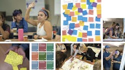 Collage of workshop class Collage of workshop class