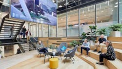 Town Hall Area At The Frontier Developments Offices Town Hall Area At The Frontier Developments Offices