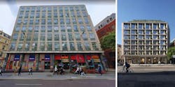 Before and after of 10 Fleet Street Before and after of 10 Fleet Street