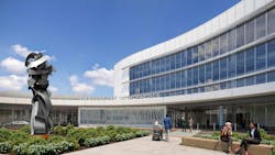 Ambulatory Orthopedics center exterior rendering Ambulatory Orthopedics center exterior rendering