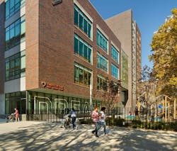 Outside view of The DREAM Charter School and the adjacent Yomo Toro affordable housing Apartments Outside view of The DREAM Charter School and the adjacent Yomo Toro affordable housing Apartments