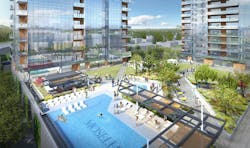 Multifamily amenity outdoors Multifamily amenity outdoors