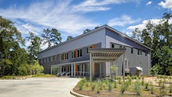 An exterior shot of the Houston Advanced Research Center An exterior shot of the Houston Advanced Research Center