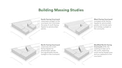 Figure 2-The Branches Building Massing Study Figure 2-The Branches Building Massing Study