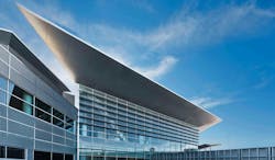 The Winnipeg James Armstrong Richardson International Airport in Winnipeg, Manitoba The Winnipeg James Armstrong Richardson International Airport in Winnipeg, Manitoba