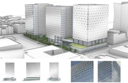 Tower facade drawings Tower facade drawings