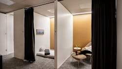 Office rest and nap spaces Office rest and nap spaces