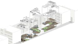 Park House 2.0 amenity breakdown drawing Park House 2.0 amenity breakdown drawing