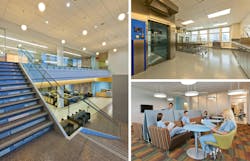 Ut Health’s Building Zones Separate Welcoming Patient Care Areas And Centralized Clinical Support Facilities With Natural Light Access Ut Health’s Building Zones Separate Welcoming Patient Care Areas And Centralized Clinical Support Facilities With Natural Light Access