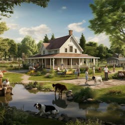 AI image of house AI image of house