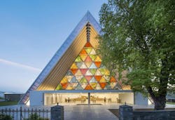 Shigeru Ban Cardboard Cathedral 01 Shigeru Ban Cardboard Cathedral 01