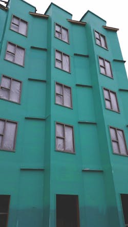 Air-Shield TMP used on a new construction Air-Shield TMP used on a new construction