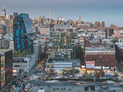 100 Norfolk at dusk 100 Norfolk at dusk