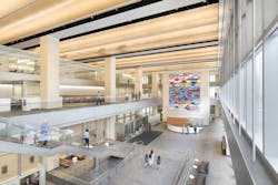 David H. Koch Center Ambulatory Care Center lobby David H. Koch Center Ambulatory Care Center lobby