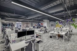 Workspace in Pulp Riot's new office Workspace in Pulp Riot's new office