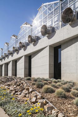 Raw Materials For The Project Were Chosen To Honor The Surrounding Landscape Raw Materials For The Project Were Chosen To Honor The Surrounding Landscape