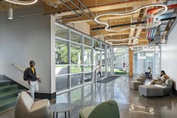 A First Floor Lobby With A View Of The Richardson Center For The Arts A First Floor Lobby With A View Of The Richardson Center For The Arts