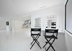 One of the support rooms in Capture Studio's remodel of an existing theater in Los Angeles. Image: Carolin Kewer One of the support rooms in Capture Studio's remodel of an existing theater in Los Angeles. Image: Carolin Kewer